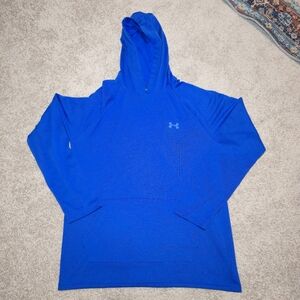 Under Armour Men’s Blue Geometric Textured Hoodie